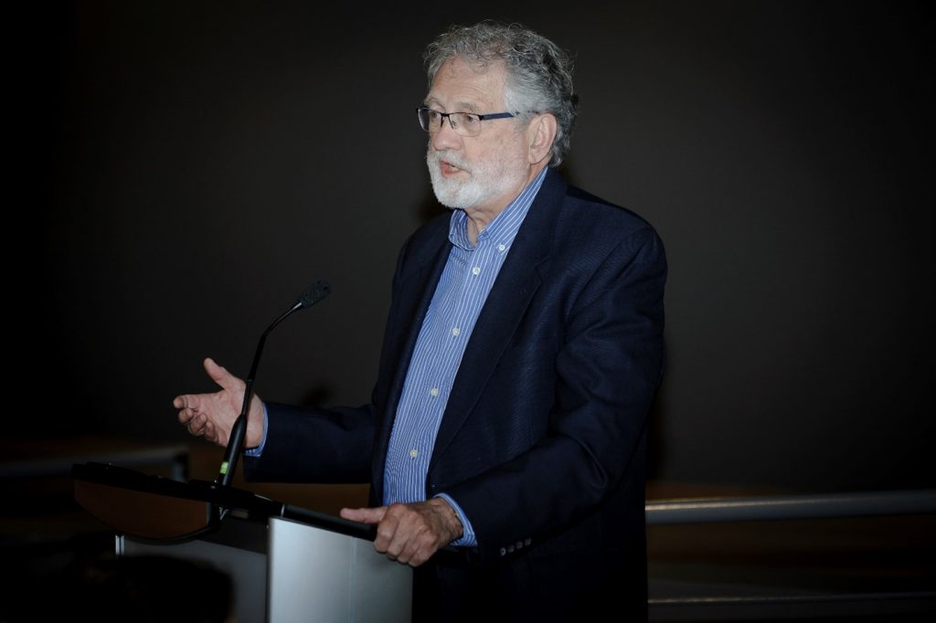 Picture of Dr. David Gass at the 2017 NSCFP Awards Banquet in Halifax.